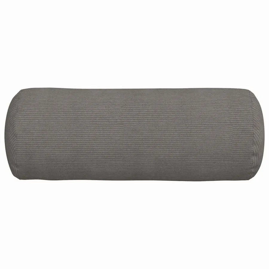 Coussins d'accent 2 pcs Gris clair Ø 25 x 70 cm - 6