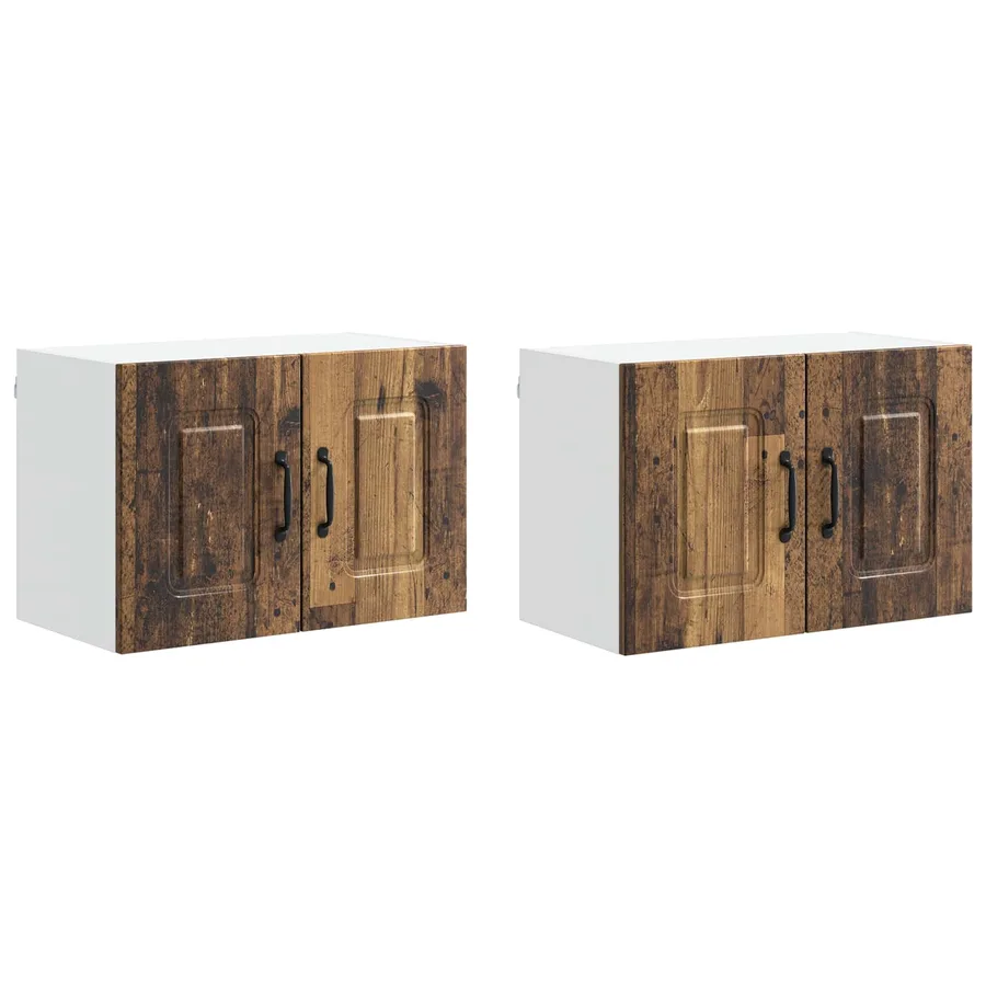 Panneau de lave-vaisselle Kalmar 2 pcs Bois ancien - 2