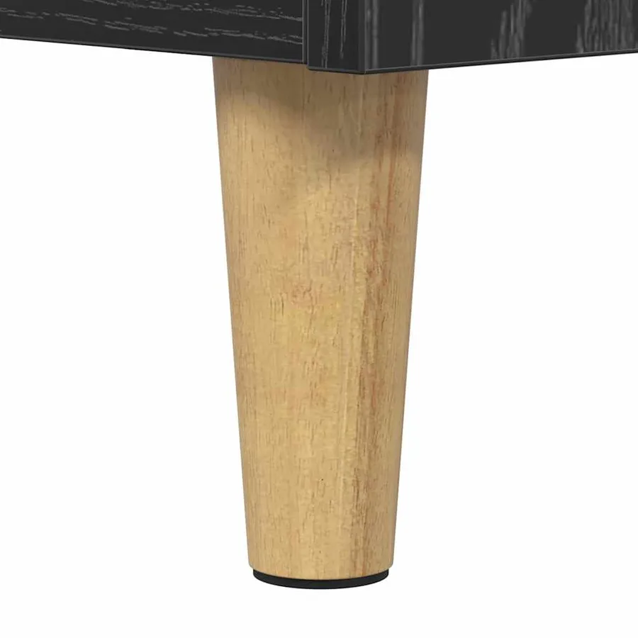 Meubles de lit avec tiroir 2 pcs Chêne noir 40 x 35 x 50 cm - 8