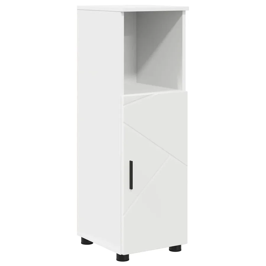 Ensemble de mobilier de salle de bain Montage mural 4 pcs Blanc - 7