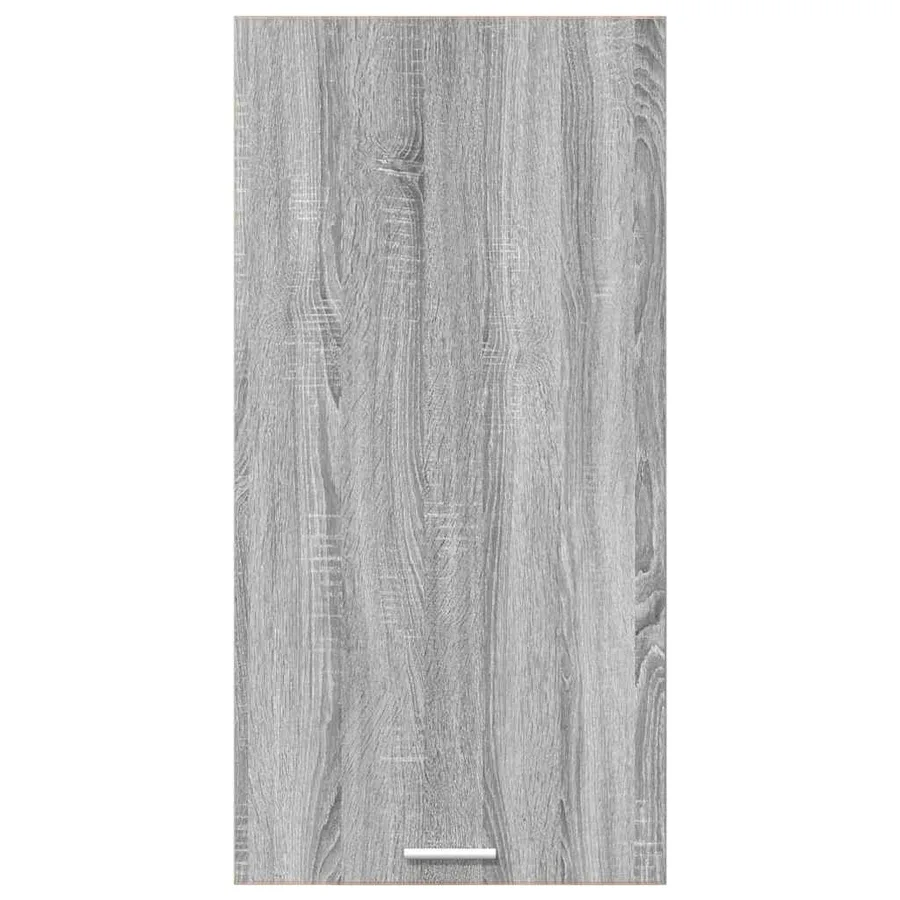 Armoire suspendue Gris Sonoma et Blanc 50 x 31 x 100 cm - 6