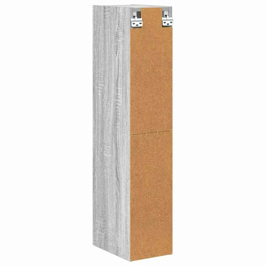 Armoire suspendue avec stockage Gris Sonoma 20 x 29,5 x 100 cm - 7