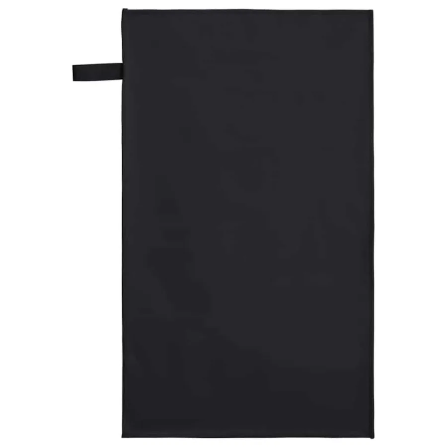 Serviettes de sport 2 pcs Noir 50 x 30 cm - 4