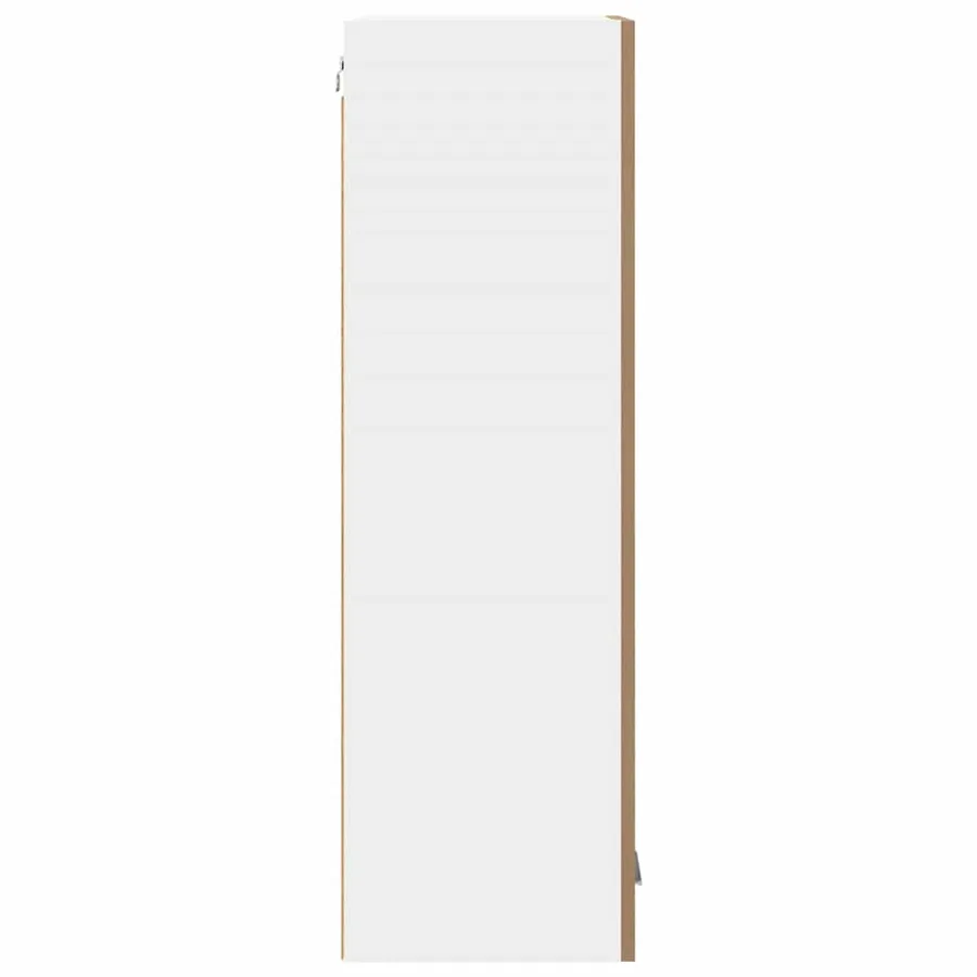 Armoire suspendue avec porte Chêne artisanal 40 x 31 x 100 cm - 7
