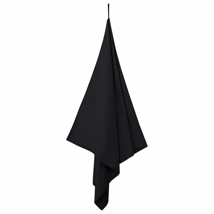 Serviettes de sport 2 pcs Noir 180 x 90 cm - 3