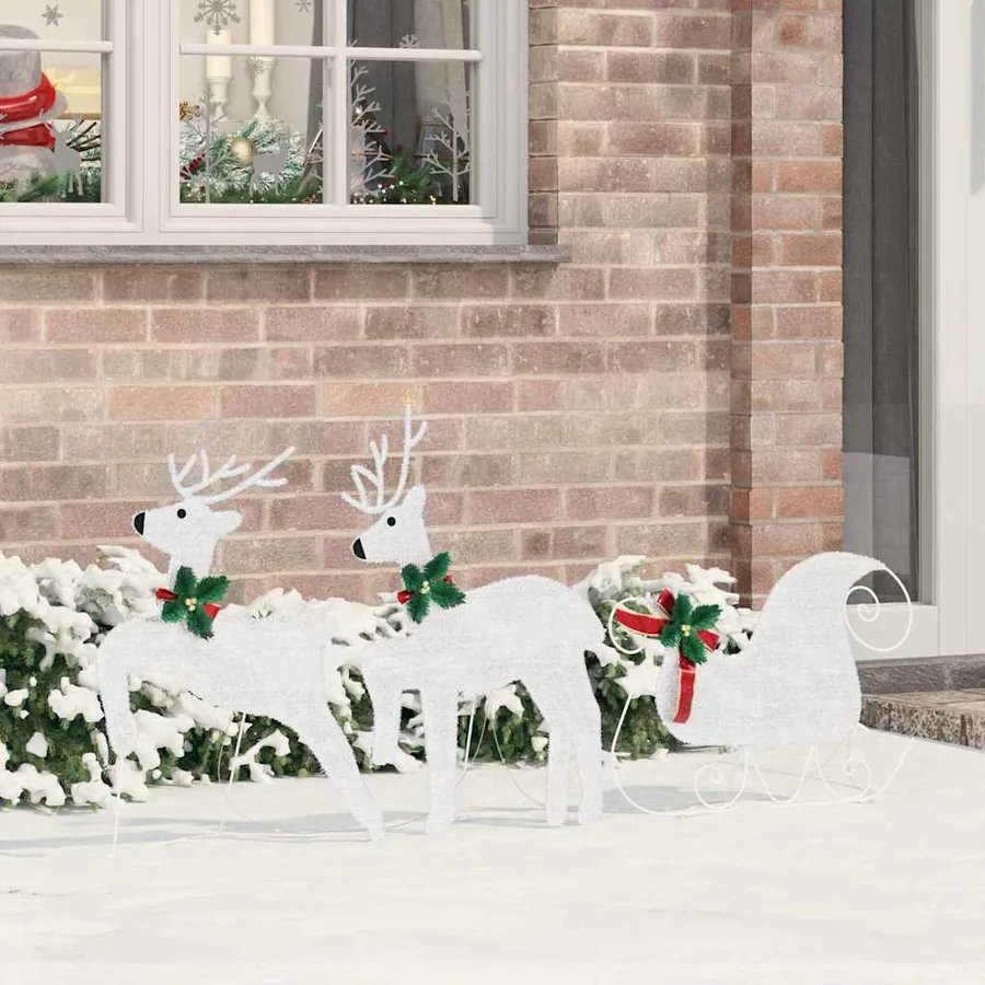 Rennes LED 3 pcs Blanc Froid tissu