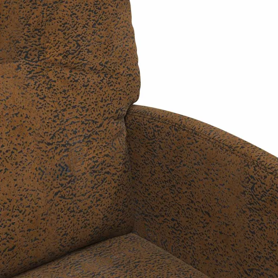 Chaises de Salle à Manger avec Roues 2 pcs Marron - 7