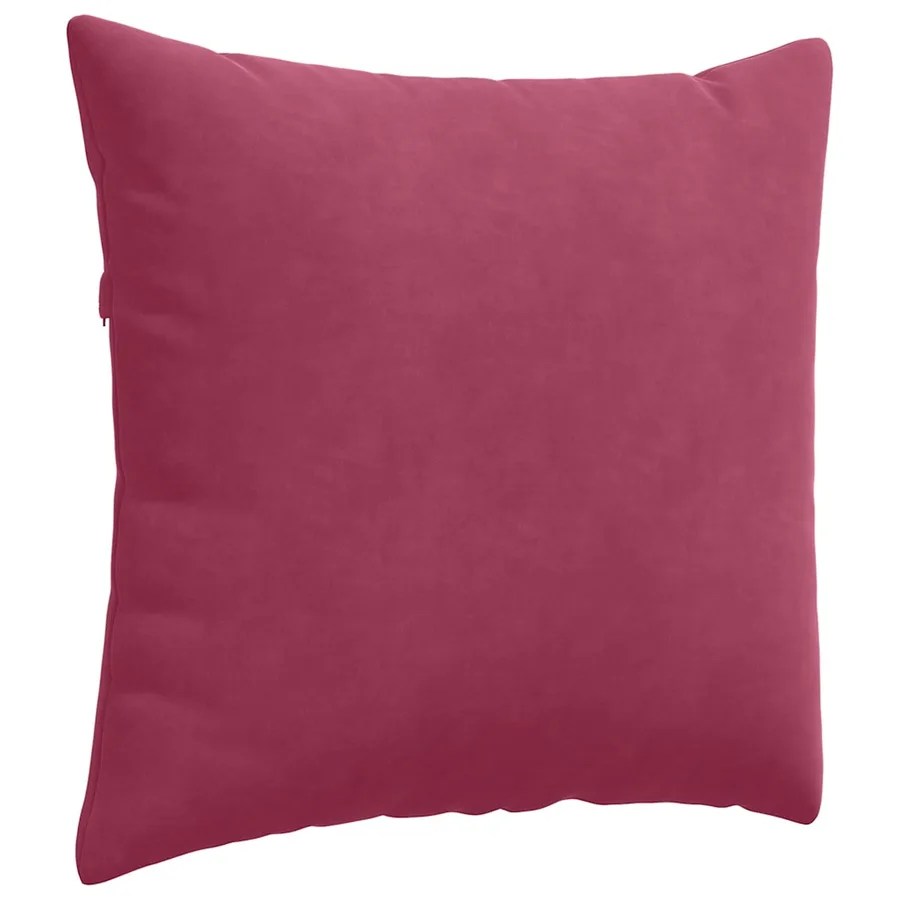 Coussins de canapé 2 pcs Bordeaux 50 x 50 cm - 5