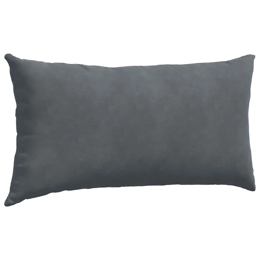 Coussins de canapé 2 pcs Gris foncé 80 x 40 cm - 5