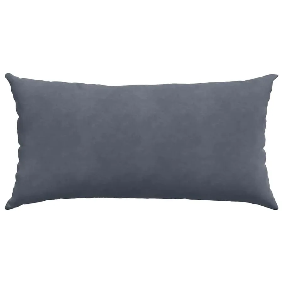 Coussins de canapé 2 pcs Gris foncé 80 x 40 cm - 6
