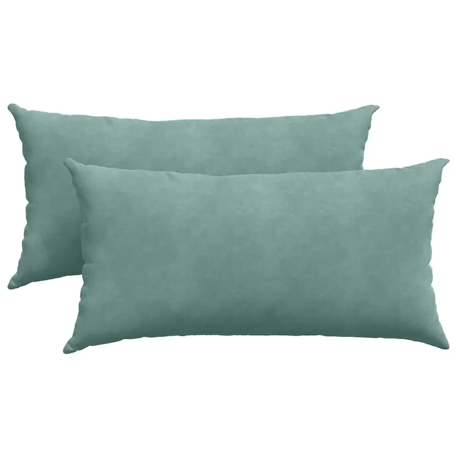 Coussins de canapé 2 pcs Vert Mer 80 x 40 cm - 2