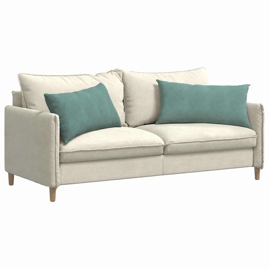 Coussins de canapé 2 pcs Vert Mer 80 x 40 cm - 3
