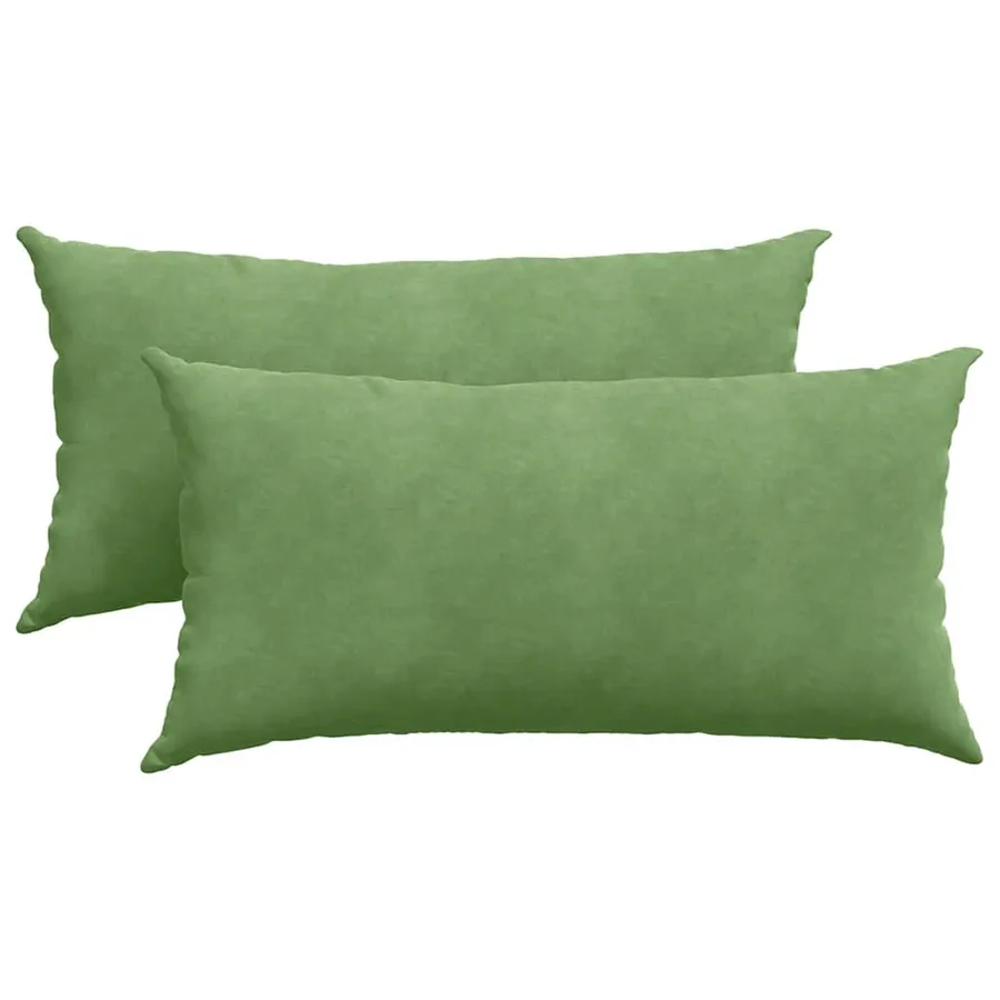Coussins de canapé 2 pcs Vert clair 80 x 40 cm - 2