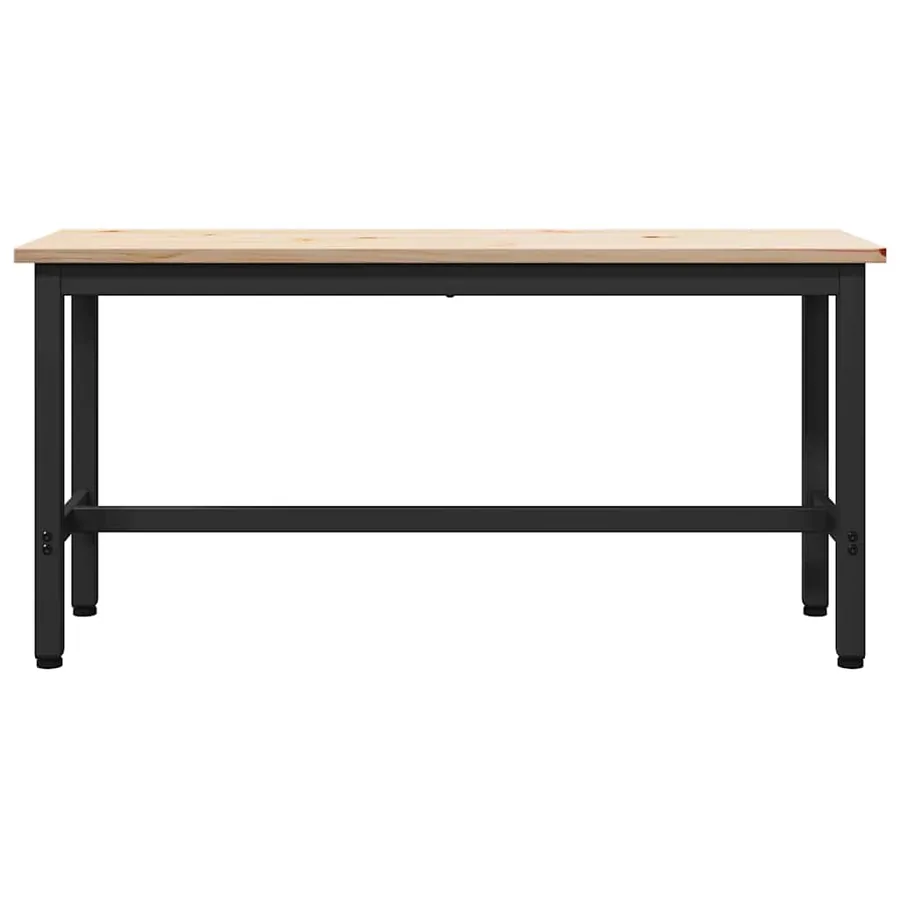 Bancs de Salle à Manger 2 pcs Naturel 100 x 32,5 x 49 cm - 5