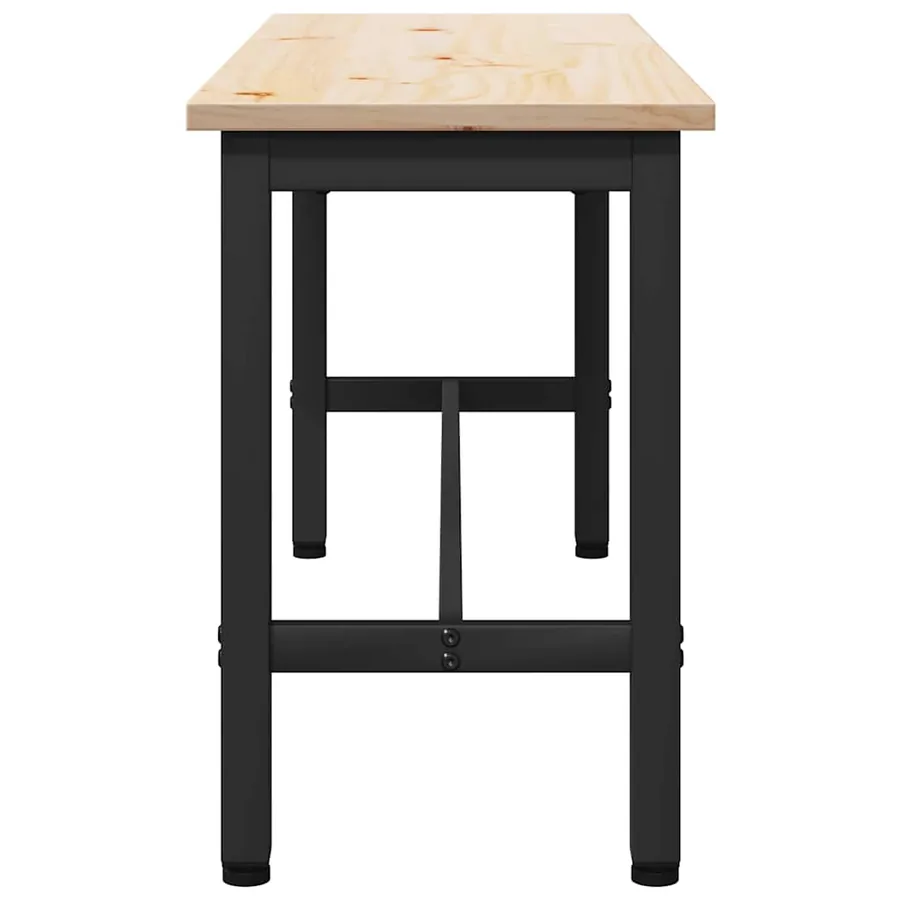 Bancs de Salle à Manger 2 pcs Naturel 100 x 32,5 x 49 cm - 6