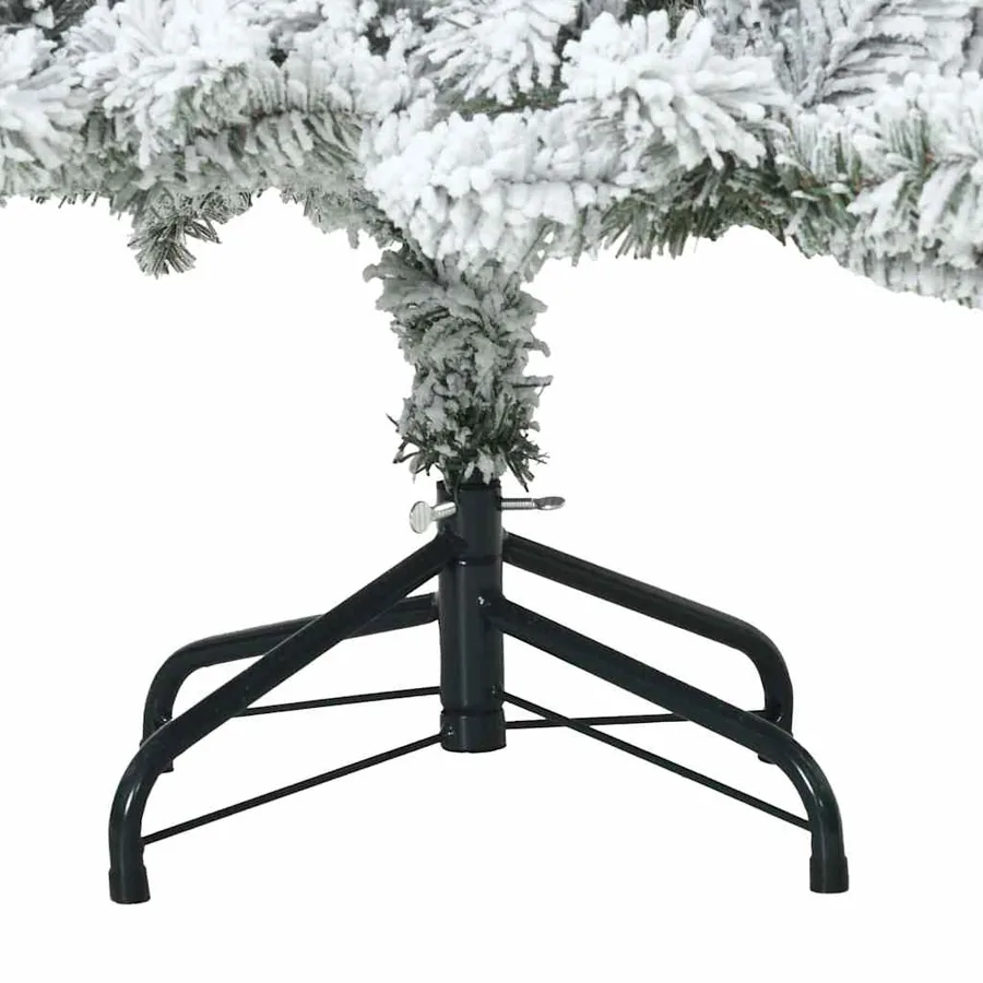 Sapin de Noël Artificiel à Branches Articulées Blanc 150 cm - 14