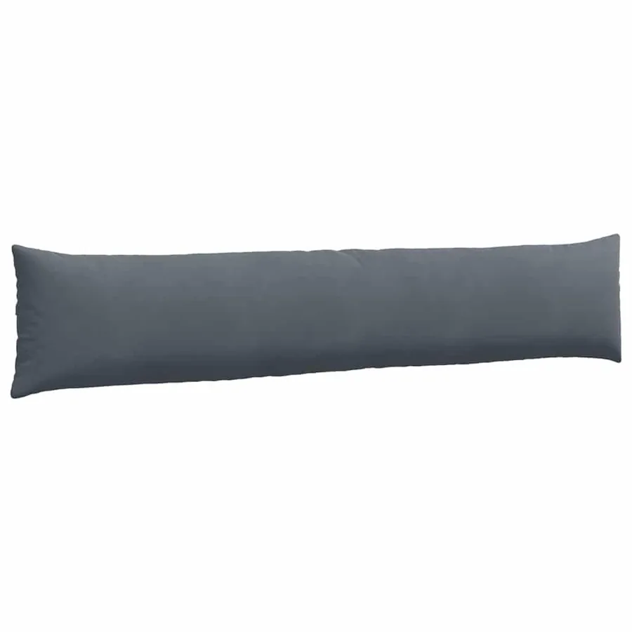 Coussins de canapé 2 pcs Gris foncé 200 x 40 cm - 5