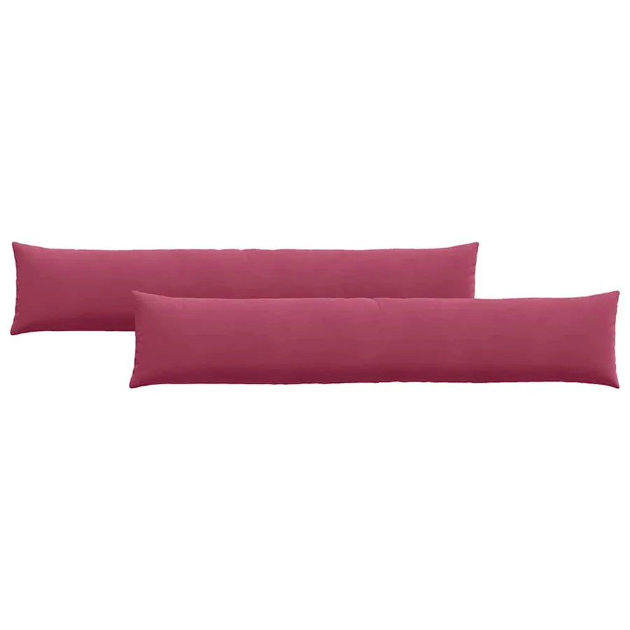 Coussins de canapé 2 pcs Bordeaux 200 x 40 cm - 2