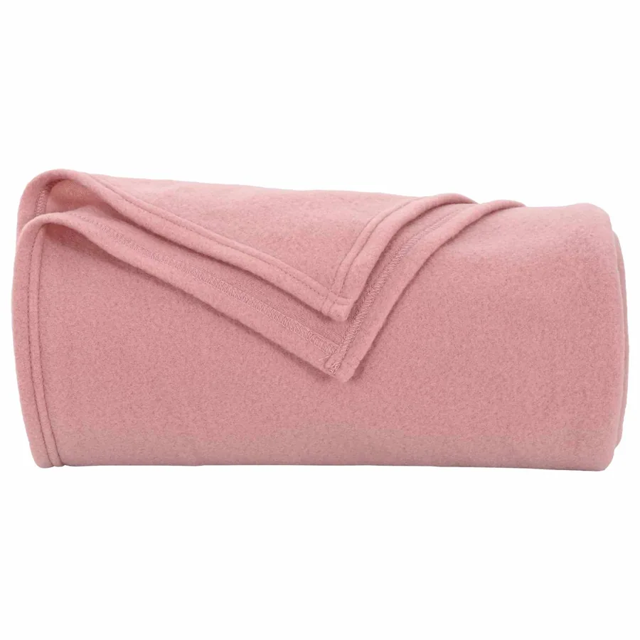 Couvertures à jeter 6 pcs Rose 240 x 220 cm Toison - 5