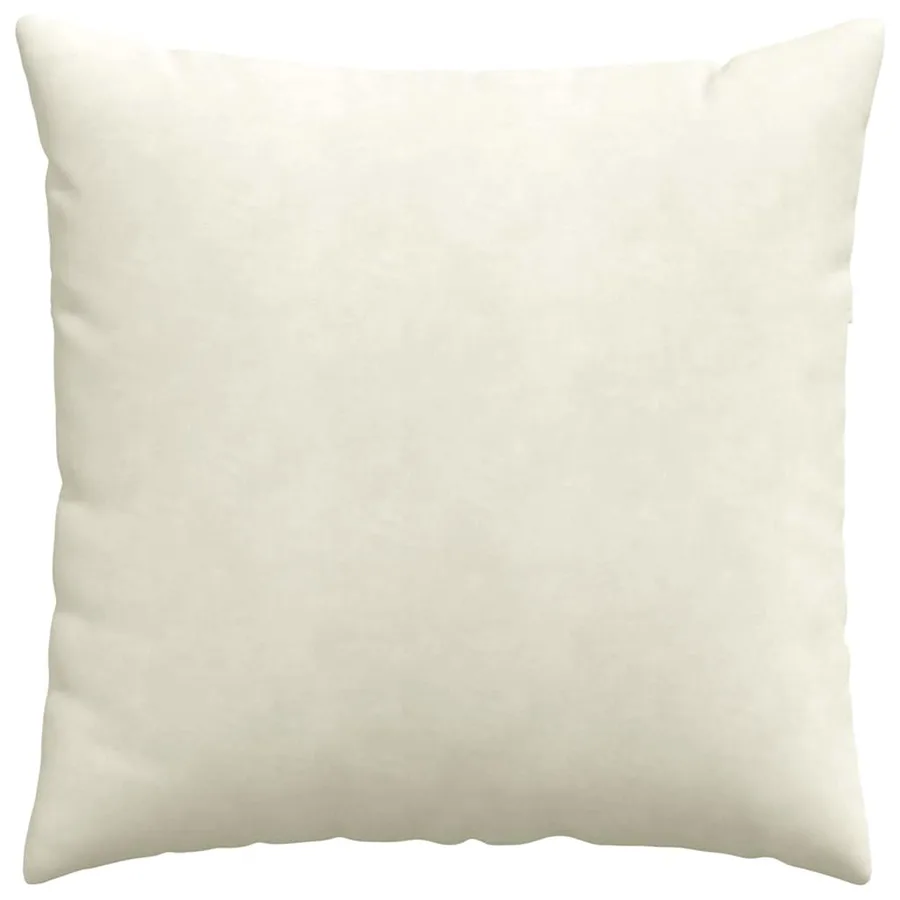 Coussins de canapé 2 pcs Crème 60 x 60 cm - 6