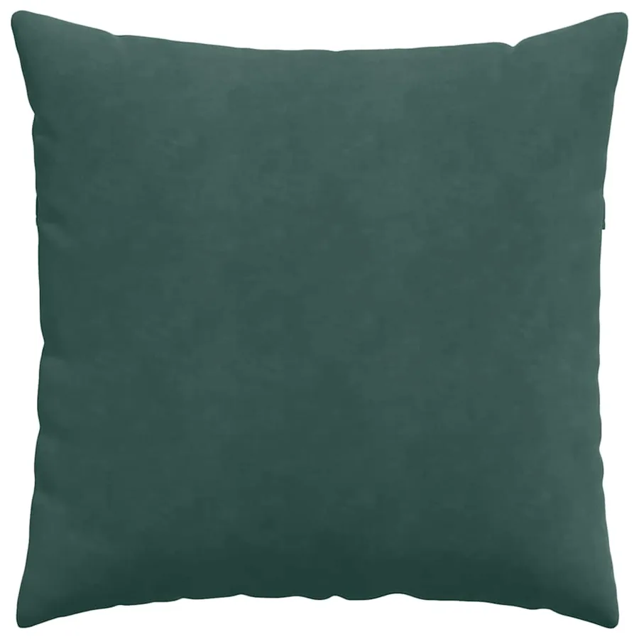 Coussins de canapé 2 pcs Vert foncé 60 x 60 cm - 6