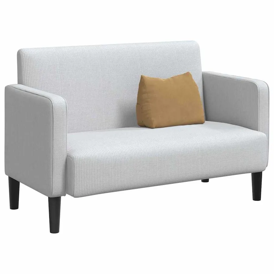 Coussin de Dos Marron 45 x 20 x 35 cm Tissu en velours côtelé - 3