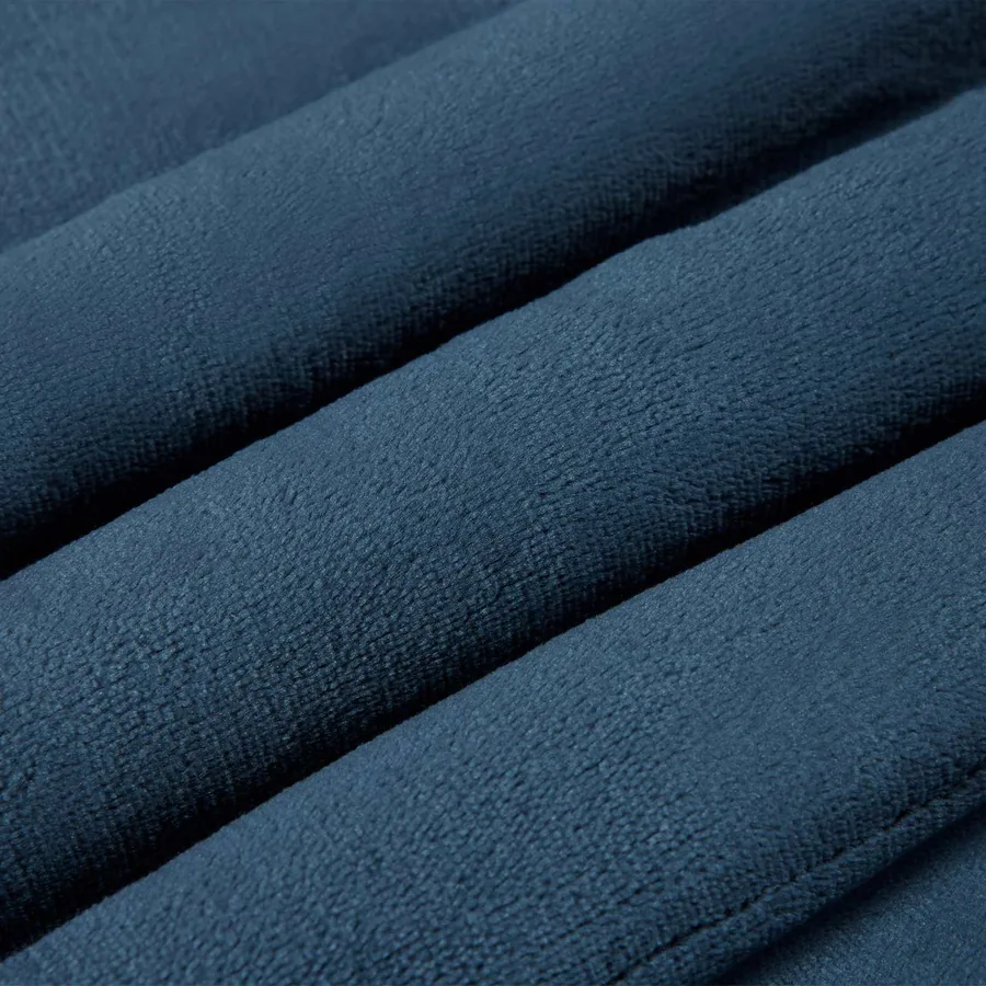 Jeté Bleu marine 130 x 150 cm Toison - 7