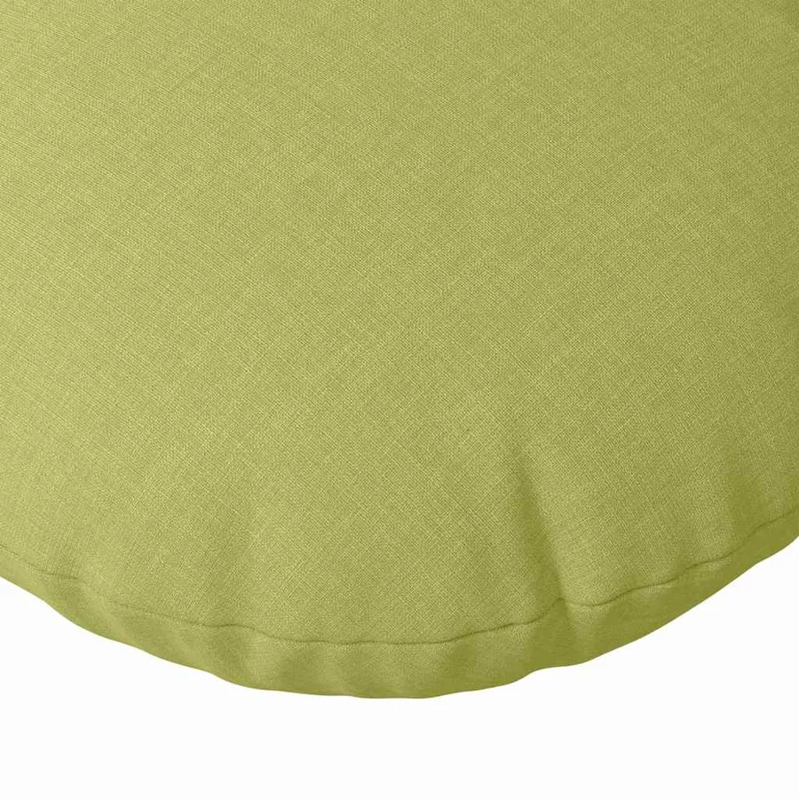 Coussins de siège 2 pcs Vert clair Ø80 x 29 cm tissu - 7