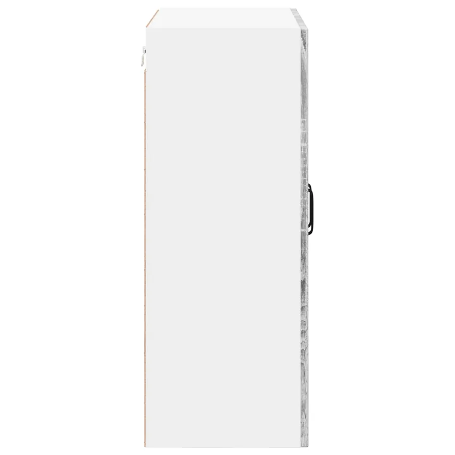 Cabinet en verre mural LUCCA Sonoma gris 60 x 31 x 80 cm - 7