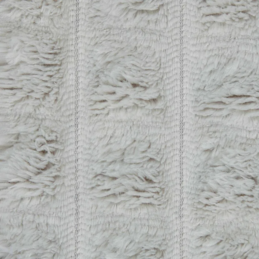 Jeté Gris 240 x 220 cm Toison - 8