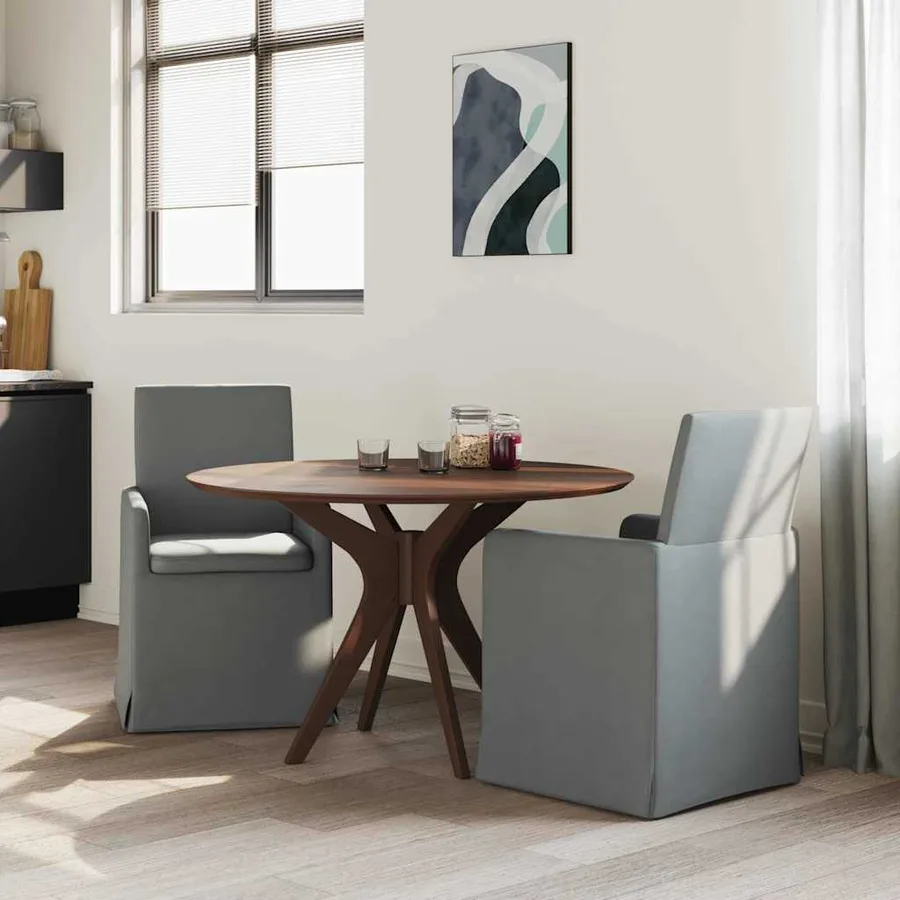 Chaises de salle à manger 2 pcs Gris foncé 57 x 67 x 95 cm - 3