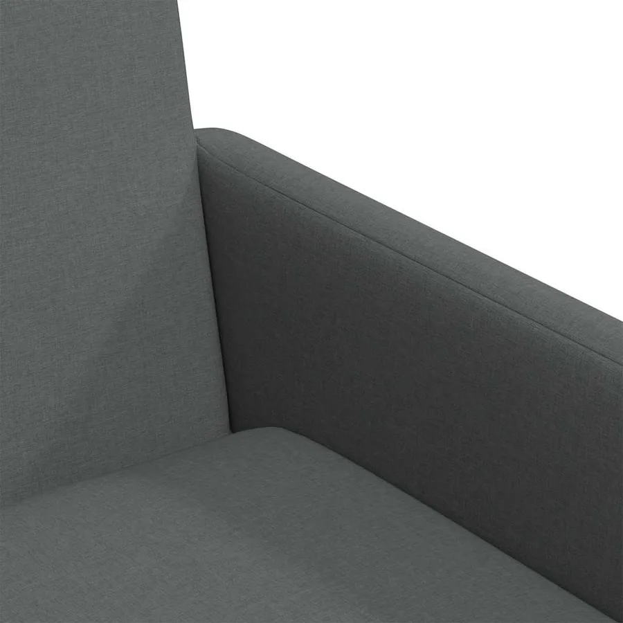 Chaises de salle à manger 2 pcs Gris foncé 57 x 67 x 95 cm - 7