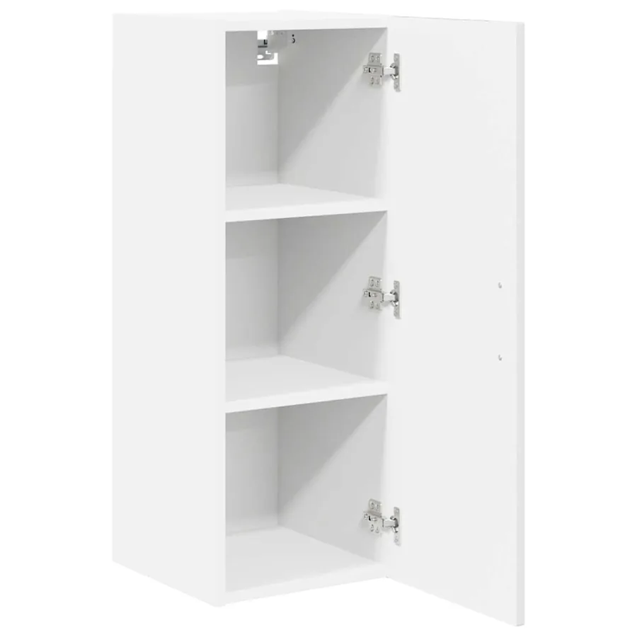 Meuble mural LUCCA Blanc brillant 30 x 31 x 80 cm - 5