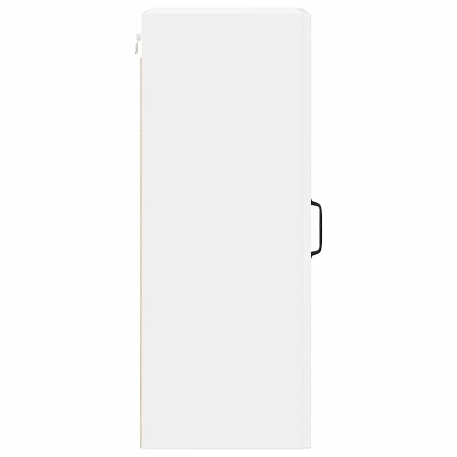 Meuble mural LUCCA Blanc brillant 30 x 31 x 80 cm - 7