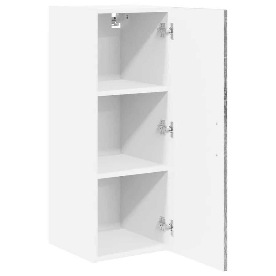 Meuble mural LUCCA 2 pcs Sonoma gris 30 x 31 x 80 cm - 6