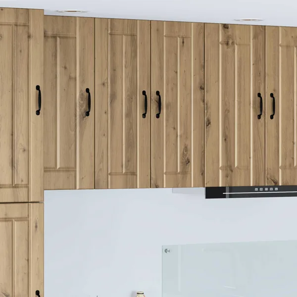 Meuble mural LUCCA 2 pcs Chêne artisanal Bois d'ingénierie