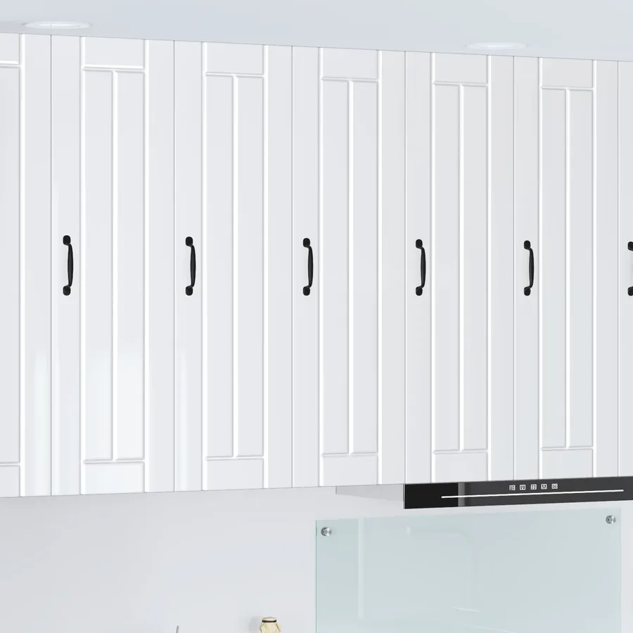Meuble mural LUCCA Blanc brillant 30 x 31 x 100 cm