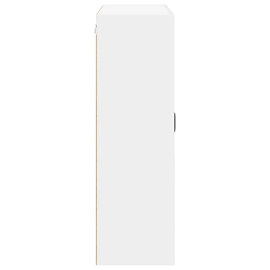 Meuble mural LUCCA Blanc brillant 80 x 31 x 100 cm - 7