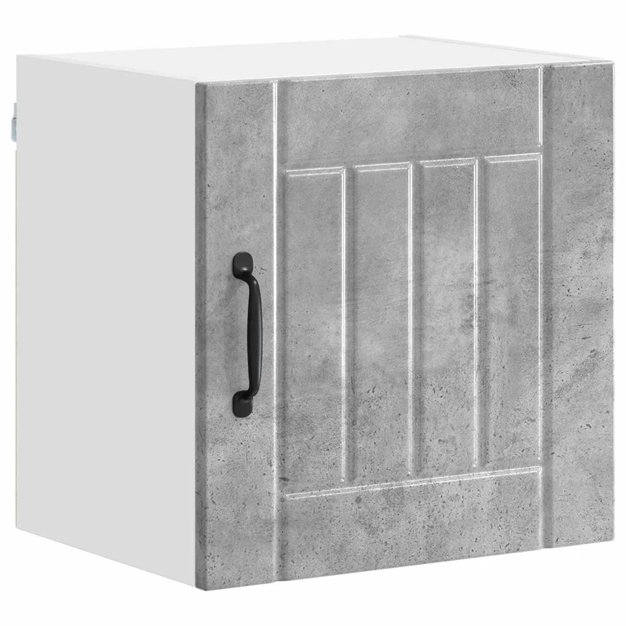 Meuble mural LUCCA 2 pcs Gris béton 40 x 31 x 40 cm - 5