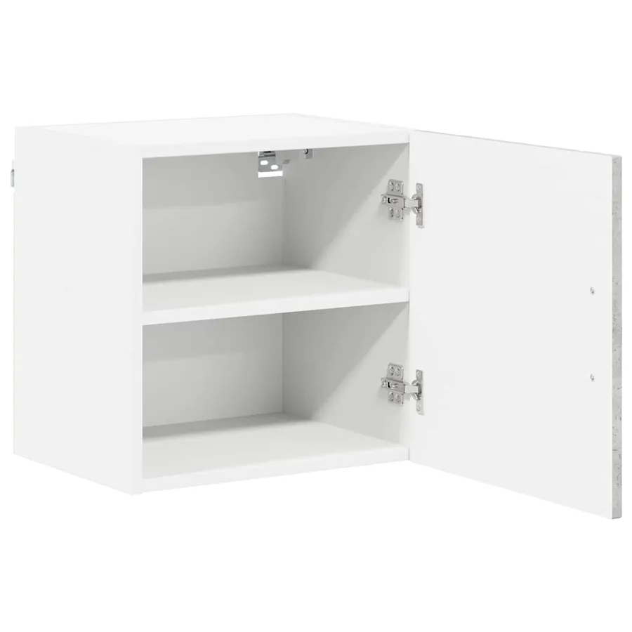 Meuble mural LUCCA 2 pcs Gris béton 40 x 31 x 40 cm - 6