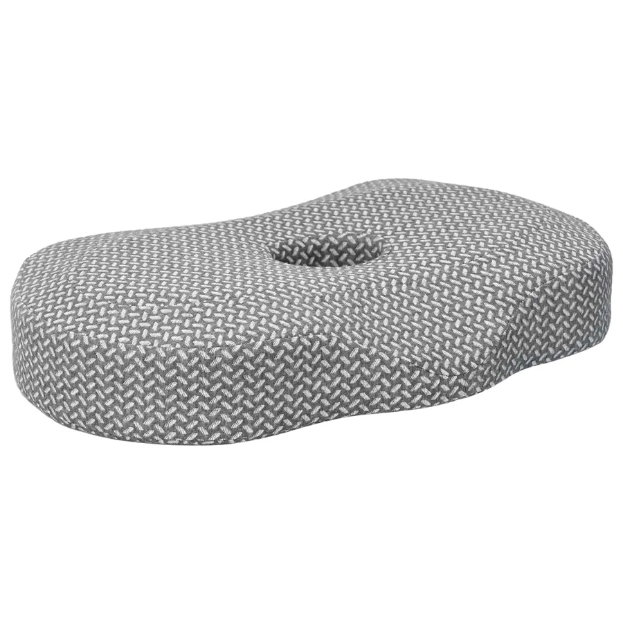 Coussin pour le cou Couleur unie Gris 53 x 34,5 x 10,5 cm - 3