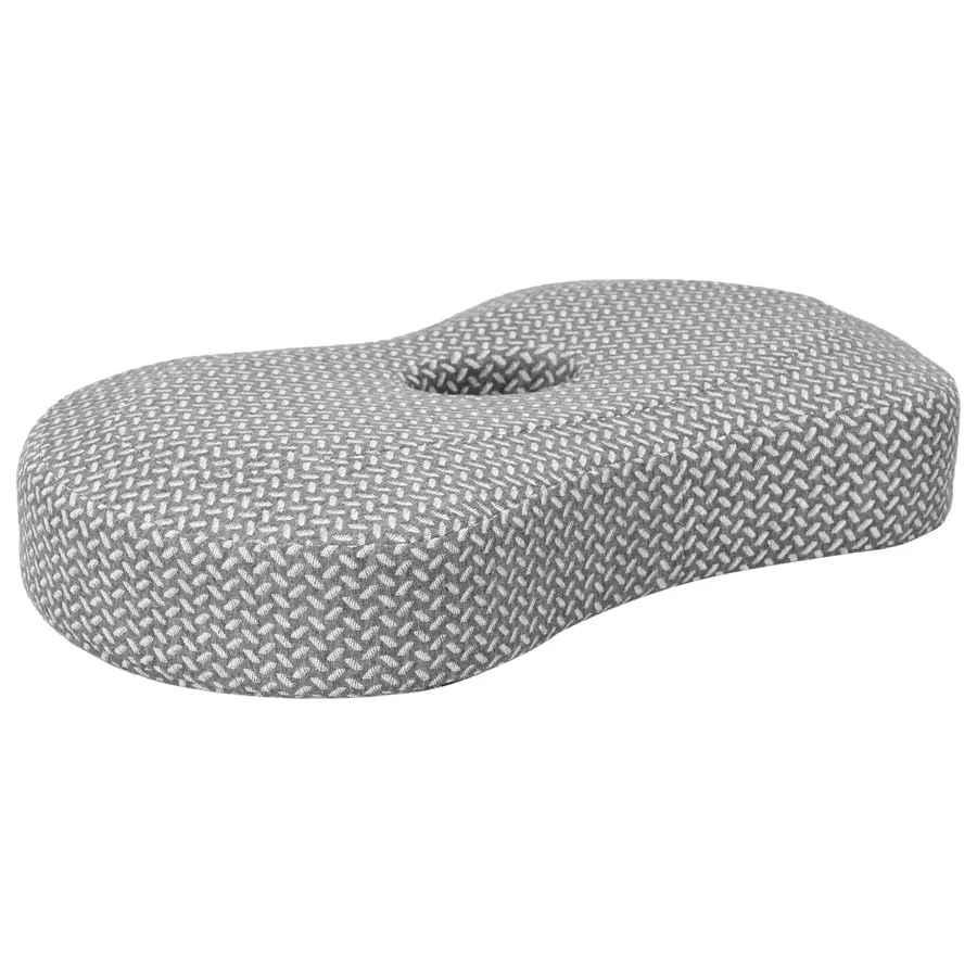 Coussin pour le cou Couleur unie Gris 53 x 34,5 x 10,5 cm - 7