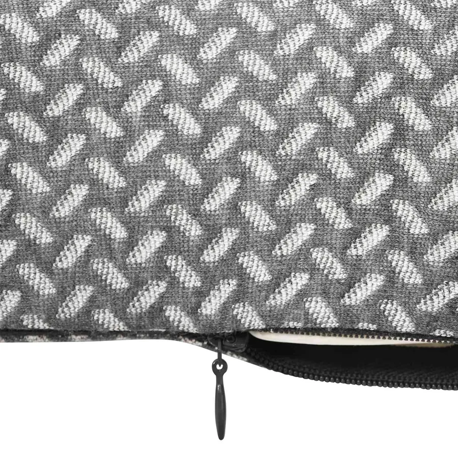 Coussin pour le cou Couleur unie Gris 53 x 34,5 x 10,5 cm - 9