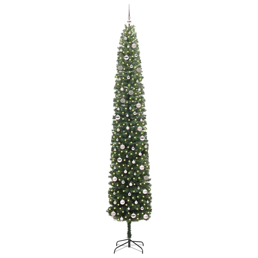 Sapin de Noël artificiel Vert 300 cm PVC et acier et plastique - 3