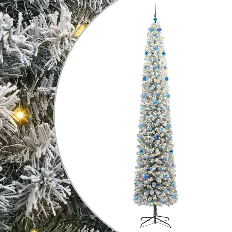 Sapin de Noël artificiel Vert 300 cm PVC et acier et plastique - 2