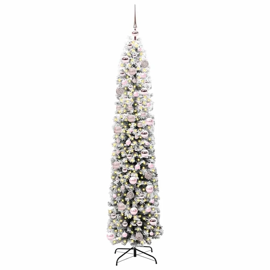 Sapin de Noël artificiel Vert 180 cm PVC et acier et plastique - 2