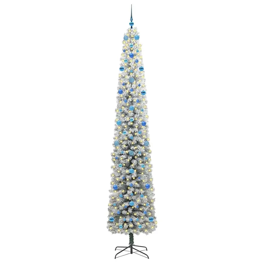 Sapin de Noël artificiel Vert 270 cm PVC et acier et plastique - 3