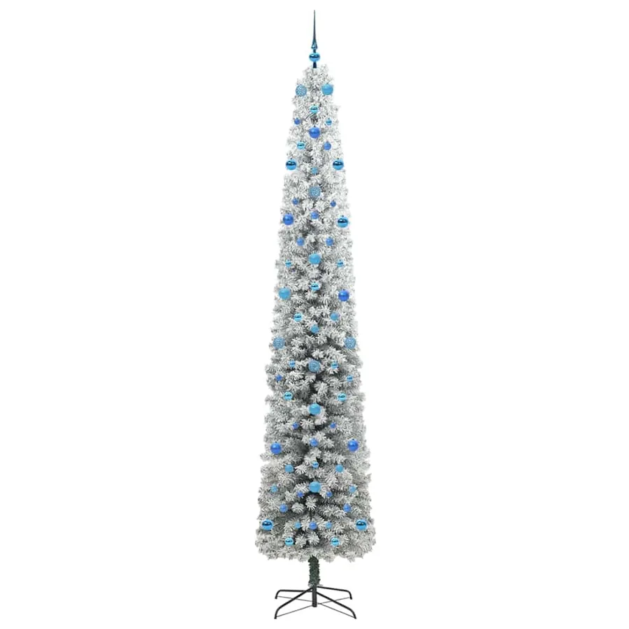 Sapin de Noël artificiel Vert 270 cm PVC et acier et plastique - 4