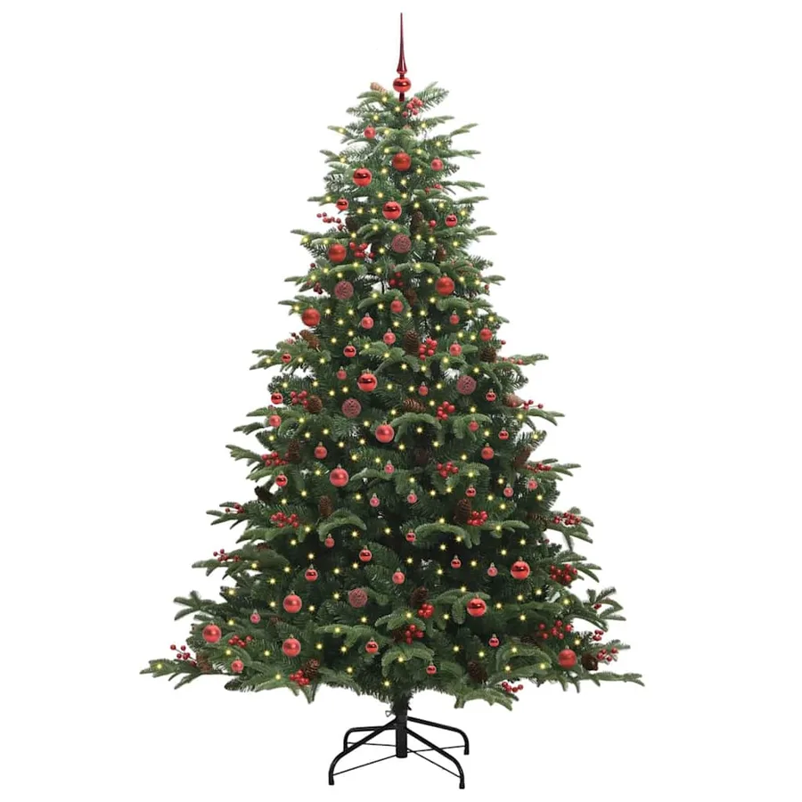 Sapin de Noël artificiel Vert 210 cm PVC, métal et plastique - 3
