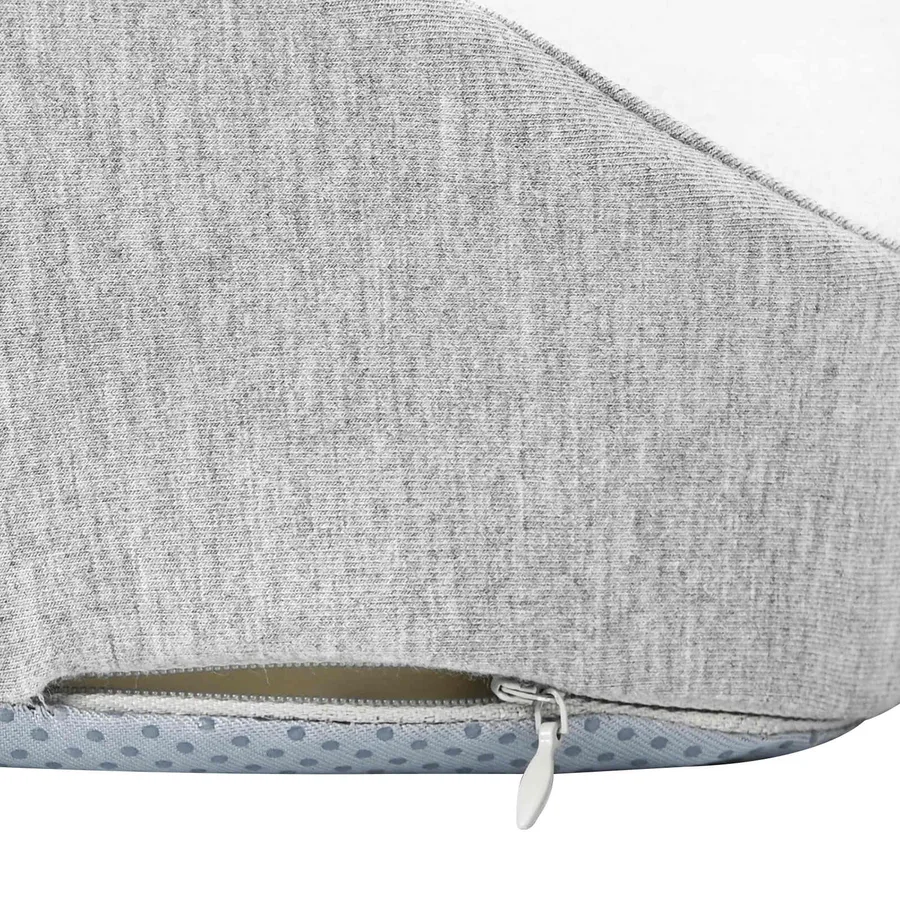 Coussin d’assise Couleur unie Gris clair 50 x 43 x 10 cm - 9